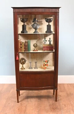 Edwardian Display Cabinet Mahogany Vitrine 1910 - Image 1 of 4