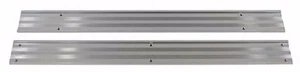 1963 Early 64 Corvette Sill Plate Set 4 Holes w/ Fastener NEW TrimParts - Picture 1 of 1