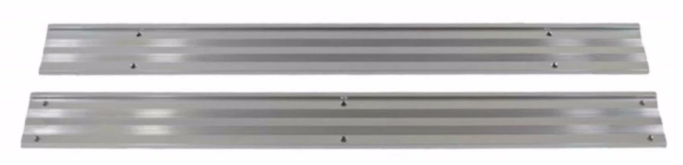 1963 Early 64 Corvette Sill Plate Set 4 Holes w/ Fastener NEW TrimParts - Image 1 of 1