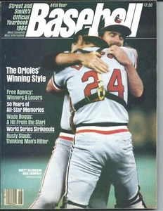 ANUARIO OFICIAL DE BÉISBOL STREET AND SMITH'S 1984 DE COLECCIÓN  - Imagen 1 de 1