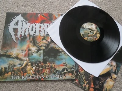 AMORPHIS -THE KARELIAN ISTHMUS AWESOME RARE LIMITED EDITION PRESS LP VINYL VENOM - Image 1 of 3