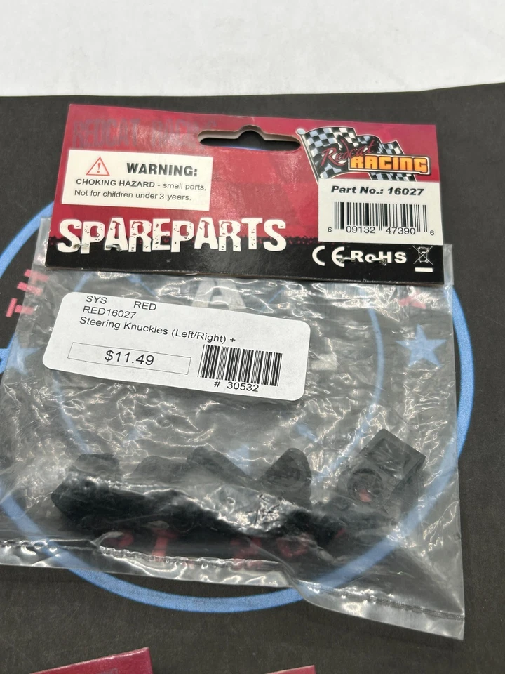 RedCat Racing 16027 Front Steering Knuckles and Rear Hub Carriers - Image 1 of 1