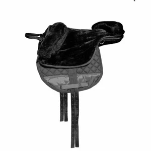 SHETTY Shetland Pony Minishetty HOLZPFERD FELLSATTEL Reitsattel SATTEL Bareback - Bild 1 von 1