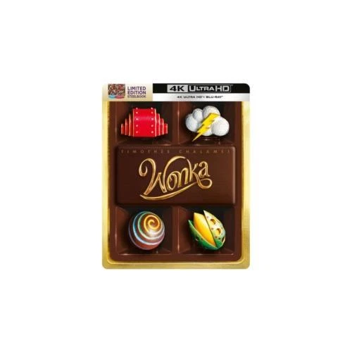 Wonka Limited Edition Steelbook - 4K UHD Blu Ray Region free - Image 1 of 1
