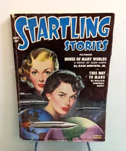 Startling Stories - Sept 1951 - Pulp Fiction - Sci-Fi - Vintage - Picture 1 of 4