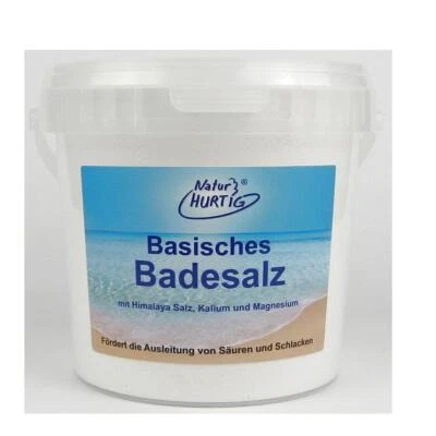 Natur Hurtig Basisches Badesalz 1200 g 1,2 kg