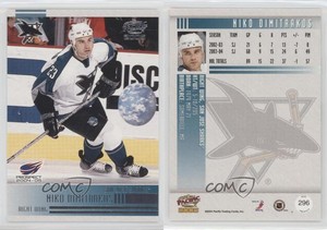 2004-05 Pacific Niko Dimitrakos #296