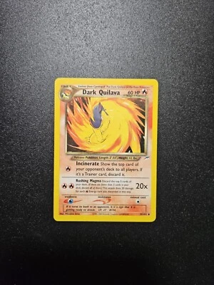 🌟Dark Quilava -39/105 - Neo Destiny Set - Pokemon tcg LP Non Holo - Image 1 of 2