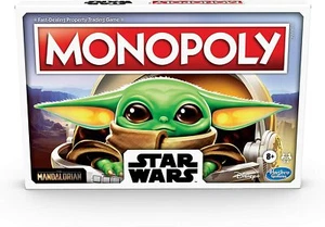 Star Wars Mandalorian Baby Yoda The Child Grogu Monopoly - Picture 1 of 2
