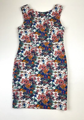 Plenty by Tracy Reese Dress Sz 14 Floral Adelyn Scuba Sleeveless Sheath NEW - Image 1 of 4