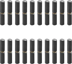 20 Pack Weld On Bullet Hinges, Steel Weldable Barrel Hinges for Trailer Gate, 2- - Picture 1 of 3