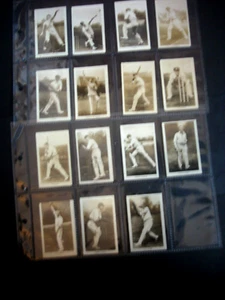 THE BOYS REALM TRADE CARD SET - 1922 FAMOUS CRICKETER'S (M15) - EX/CON. - Picture 1 of 4
