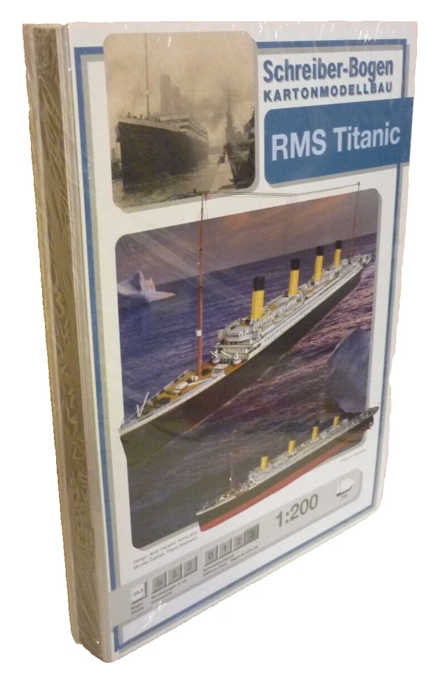 + KARTONMODELLBAU  TITANIC   Schreiber-Bogen 705  Bastelbogen - Bild 1 von 2