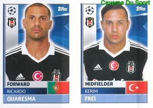 BES16-17 KERIM FREI QUARESMA BESIKTAS.JK STICKER CHAMPIONS LEAGUE 2017 TOPPS - Picture 1 of 1