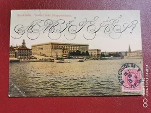 CPA - NORVEGE - Stockholm. Slottet frän Skeppsholmen. - Imagen 1 de 2