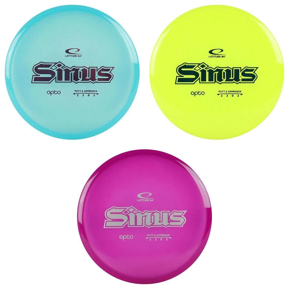Latitude 64 Disc Golf Opto Sinus Putter 2/2/0/2 - Chose Exact Disc - Image 1 of 1