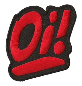 Aufnäher Patch Hallo! Punk Skinhead Thermo Patch DIY bestickt  - Bild 1 von 2