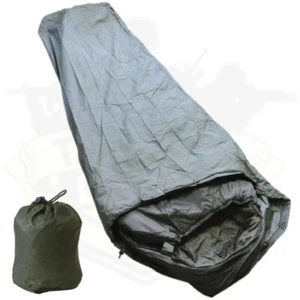 BOLSO BIVI TRANSPIRABLE RESISTENTE AL AGUA SACO DE DORMIR FUNDA VIVERO CAMPING EJÉRCITO CADETE - Imagen 1 de 3