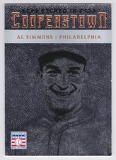 2015 Panini Cooperstown Al Simmons Etched in Cooperstown Silver Athletics