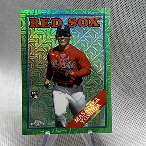 Masataka Yoshida 2023 Topps Update Silver Pack Green Parallel Rookie Card #/99 - Picture 1 of 3