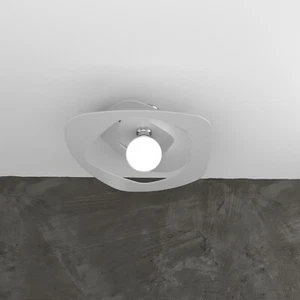 Modern Gray Laser Ceiling Light For Living Room Kitchen 1 Light TPL 0130 - Picture 1 of 2