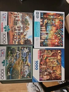 Charles Wysocki , Ravensburger,Gull Puzzles 1000 Pc , Lot Of 4 As IS - Picture 1 of 8