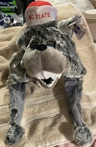 NWT Unisex North Carolina State Wolfpack Adjustable Hat Gray/Red. - Picture 1 of 15