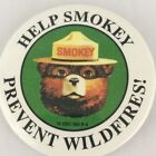 Smokey The Bear Collectible Pinback Button Help Smokey Prevent Wildfires Safety