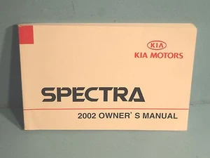 Kia Spectra 02 2002 manual de dueños - Imagen 1 de 1