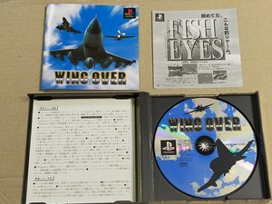 Jeu PlayStation 1 : WING OVER - Version Japonaise NTSC-J, édition Pocket MuuMuu, 1999 - Bon état