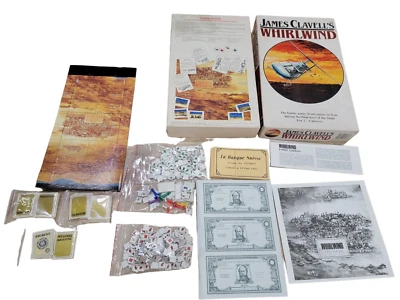 Vintage 1986 James Clavell's Whirlwind Military Strategy Iran Shah Board Game - Image 1 of 4