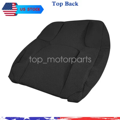 Driver Top Back Cloth Seat Cover Dark Gray For 2005-21 Nissan Frontier Foto 1 de 4
