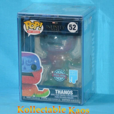 Avengers - Thanos Rainbow Metallic Infinity Stone Artist Series Pop! in Prot #52 - image 1 of 3