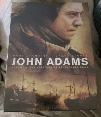 John Adams Epic 7 Part Miniseries DVD 3-Disc Set (HBO, 2008) New Sealed - Image 1 of 2