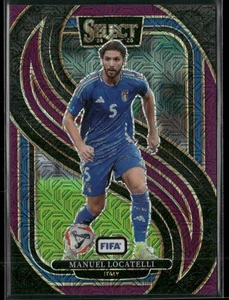 2024-25 Panini Select FIFA Manuel Locatelli 186 Italy Purple Mojo - Picture 1 of 2