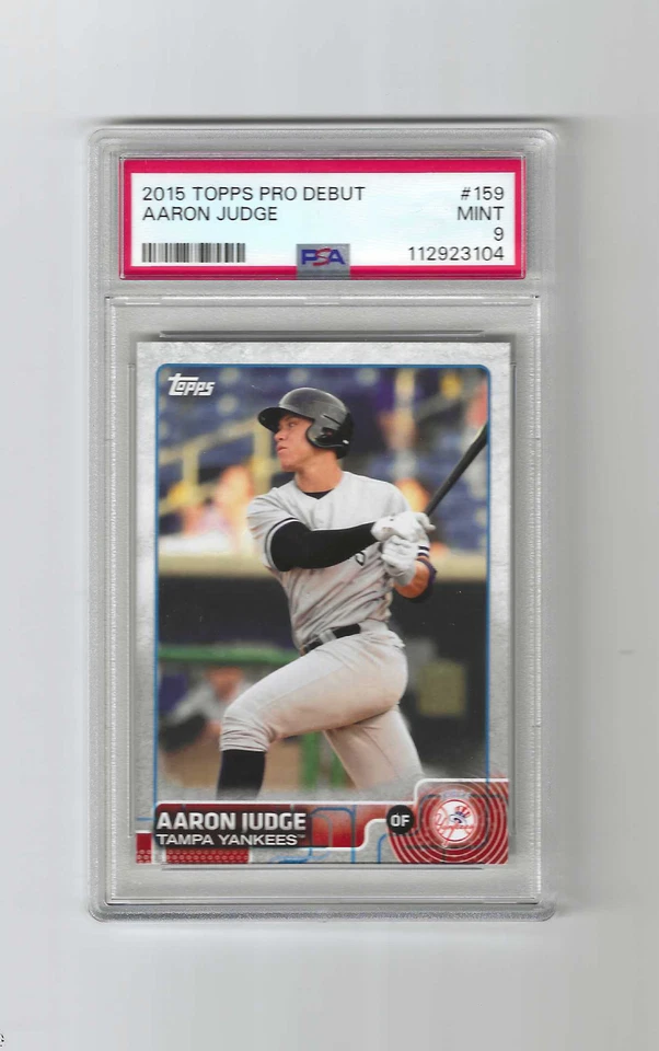 2015 TOPPS PRO DEBUT AARON JUDGE PSA 9 MINT (104) - Image 1 of 1
