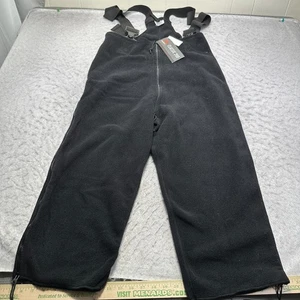 Polartec Classic 200 Fleece Bib Skihose Latzhose schwarz Herren Größe Large kurz - Bild 1 von 15