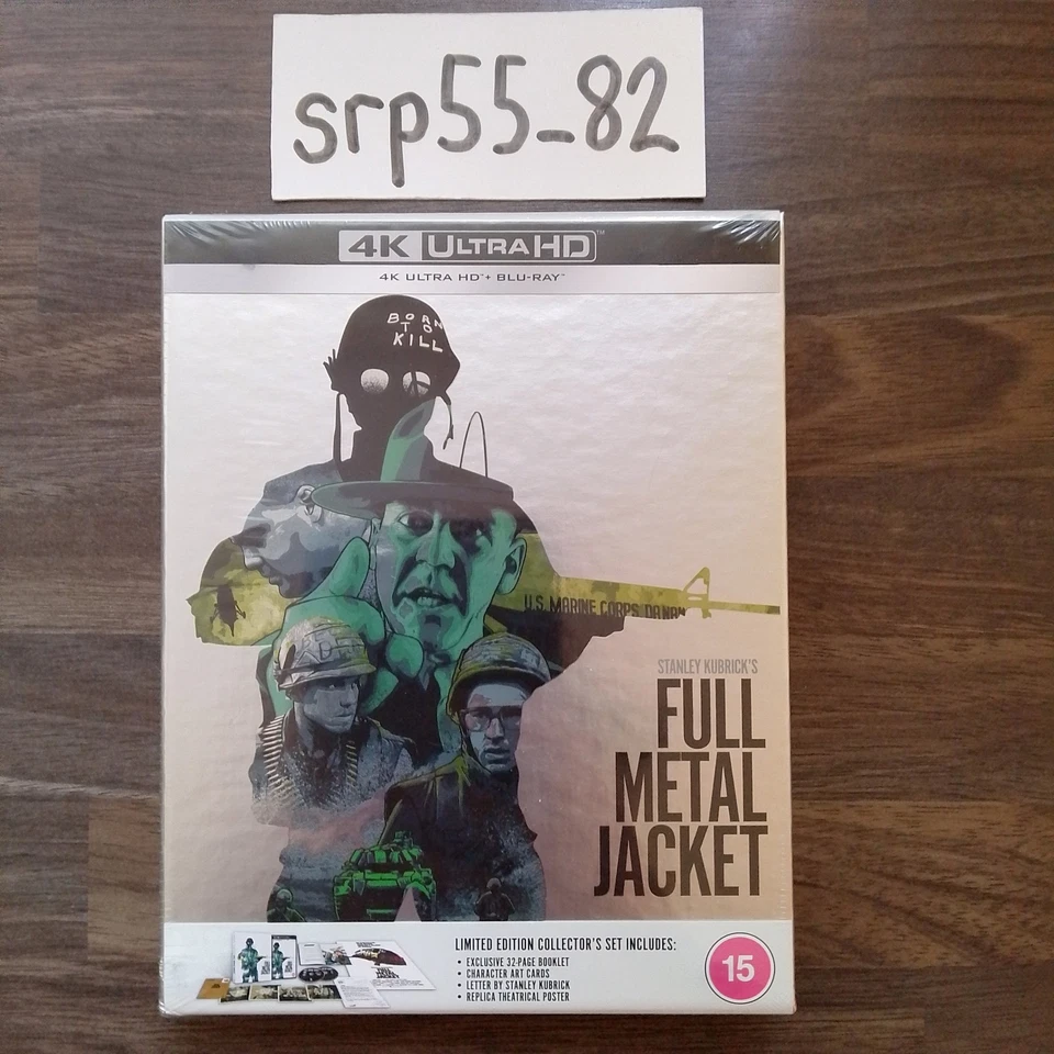 Full Metal Jacket 4k UHD Ultimate Collectors Edition Blu-ray