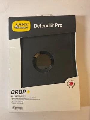 OtterBox Defender Pro Series Case for iPad 9th / 8th / 7th Generation, Black - Image 1 of 3