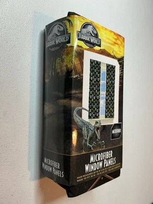 Jurassic World Window Panel Drapes Curtain Set - Image 1 of 4