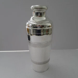 Coctelera francesa Art Deco plateada - Motor girado - Imagen 1 de 8