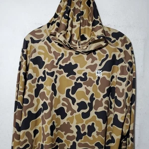 Alaskan Hardgear AKHG Shirt Mens XL Camo Hooded Long Sleeve Performance Hunting - Picture 1 of 11
