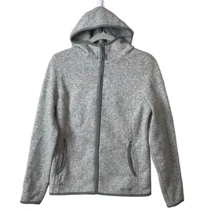 Marmot Women’s Fleece Zip Up Hoodie Heather Gray Sz L - Picture 1 of 4