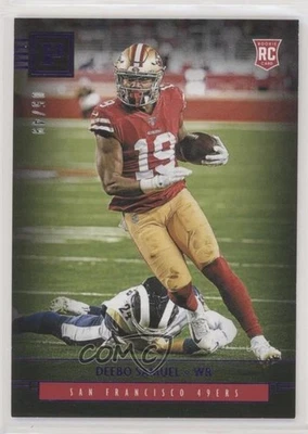 2019 Panini Chronicles Panini Purple /49 Deebo Samuel #P33 Rookie RC - Image 1 of 2