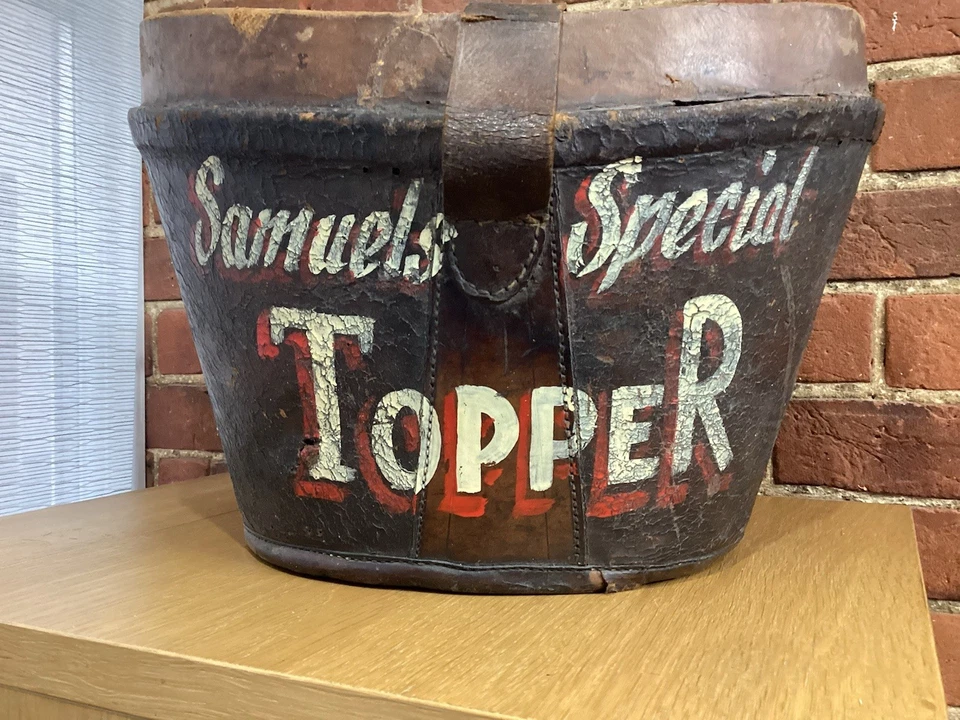 Antique Top Hat Box Samuel’s Special Topper Shop Display - Very Rare - Image 1 of 4