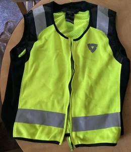 Rev'It Athos Air 3 Motorcycle Safety Vest Hi-Viz Yellow Neon High Visibility - Bild 1 von 3