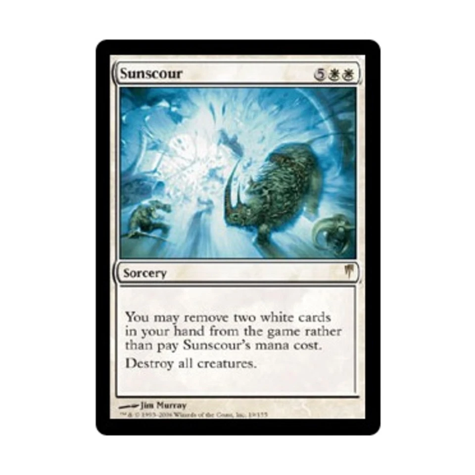 WOTC MtG Coldsnap Sunscour (R) (Foil) VG+ - Image 1 of 1