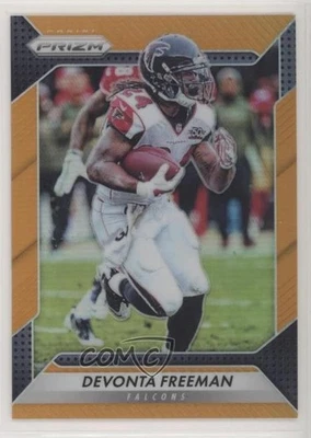 2016 Panini Prizm Orange Prizm /299 Devonta Freeman #21 - Image 1 of 2