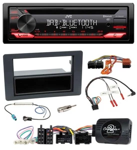 JVC CD DAB USB Bluetooth Lenkrad Autoradio für Saab 9-5 YS3E Facelift 2005-2011 - Bild 1 von 11