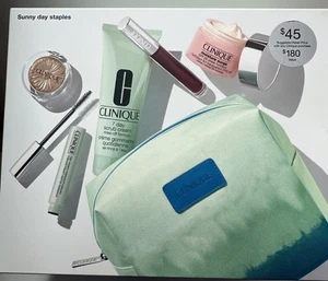 Clinique Sunny Day Hautpflege und Make-up Heftklammern frisch leuchtend 5 Stück NEU🌸 - Bild 1 von 3